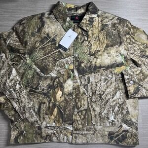 Jordan Flight Chicago Men's Large Realtree Camo Jacket Medium Olive/Sail HV0649